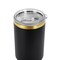 MakerFlo 40 oz Gold Electroplated Powder Coated Tumbler with Twist On Clear Slide Lid and Handle Sold Separately, Ideal for Craft and Personalization (Laser Engraving, UV DTF, Epoxy, and Vinyl)